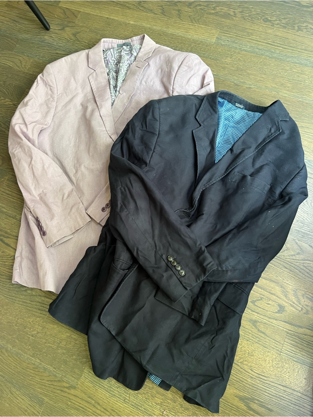Mens Lavender & Navy Blazers